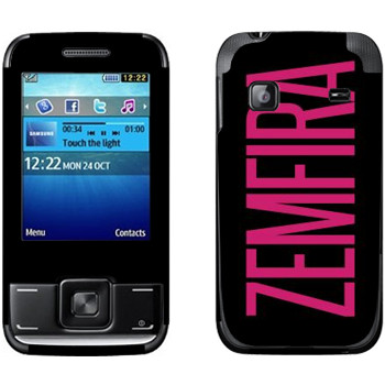   «Zemfira»   Samsung E2600