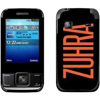   «Zuhra»   Samsung E2600