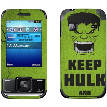   «Keep Hulk and»   Samsung E2600