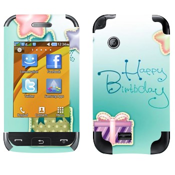   «Happy birthday»   Samsung E2652 Champ Duos