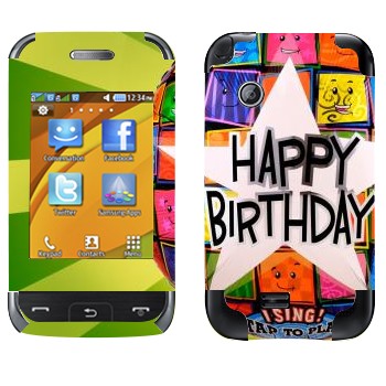   «  Happy birthday»   Samsung E2652 Champ Duos