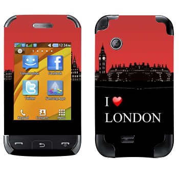   «I love London»   Samsung E2652 Champ Duos