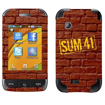   «- Sum 41»   Samsung E2652 Champ Duos