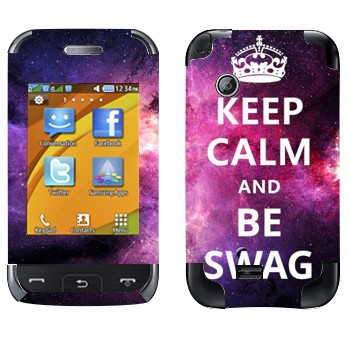   «Keep Calm and be SWAG»   Samsung E2652 Champ Duos