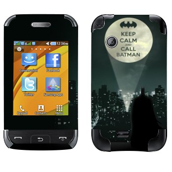   «Keep calm and call Batman»   Samsung E2652 Champ Duos