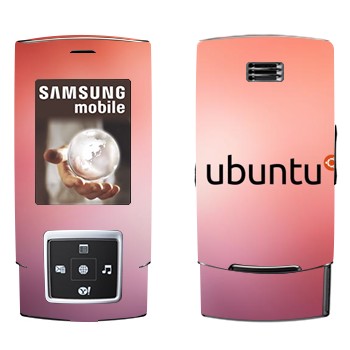   «Ubuntu»   Samsung E950