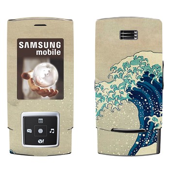   «The Great Wave off Kanagawa - by Hokusai»   Samsung E950