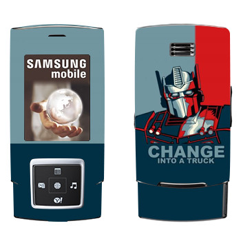   « : Change into a truck»   Samsung E950