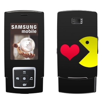   «I love Pacman»   Samsung E950