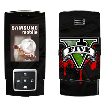   «GTA 5 - logo blood»   Samsung E950