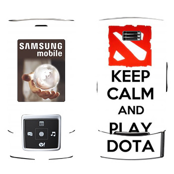   «Keep calm and Play DOTA»   Samsung E950