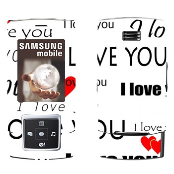   «I Love You -   »   Samsung E950