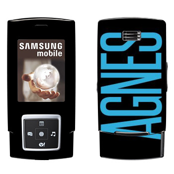   «Agnes»   Samsung E950