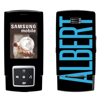   «Albert»   Samsung E950