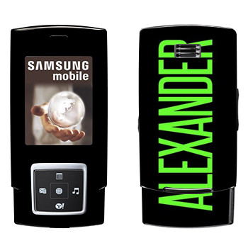   «Alexander»   Samsung E950
