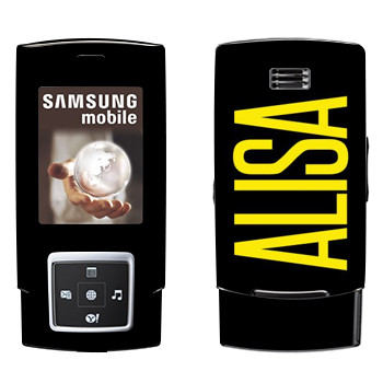   «Alisa»   Samsung E950