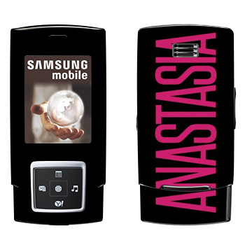   «Anastasia»   Samsung E950