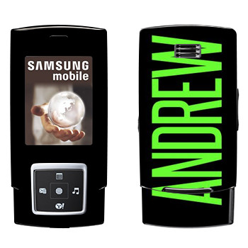   «Andrew»   Samsung E950