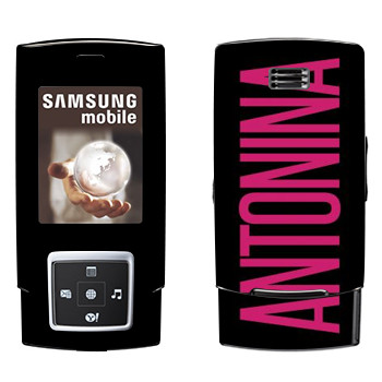   «Antonina»   Samsung E950
