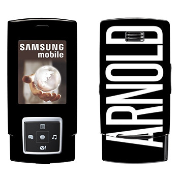   «Arnold»   Samsung E950