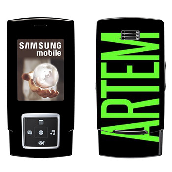   «Artem»   Samsung E950