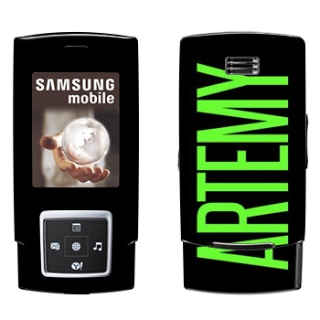   «Artemy»   Samsung E950