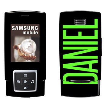   «Daniel»   Samsung E950