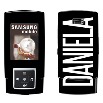   «Daniela»   Samsung E950