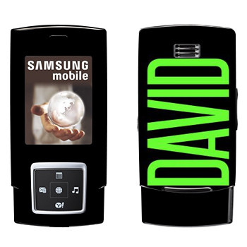   «David»   Samsung E950