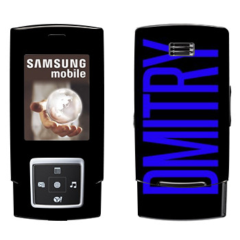   «Dmitry»   Samsung E950
