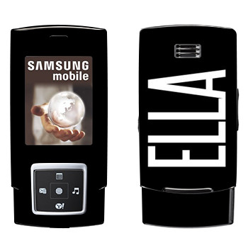   «Ella»   Samsung E950
