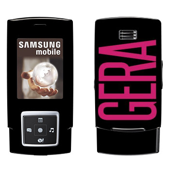   «Gera»   Samsung E950