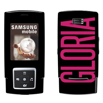   «Gloria»   Samsung E950