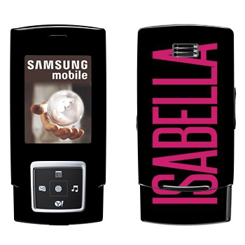   «Isabella»   Samsung E950