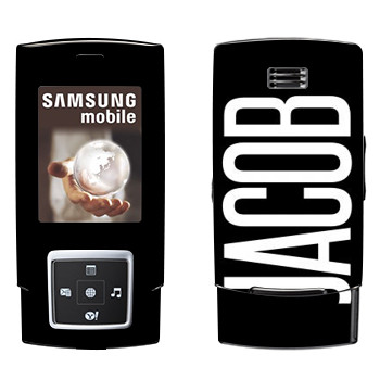   «Jacob»   Samsung E950