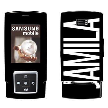   «Jamila»   Samsung E950