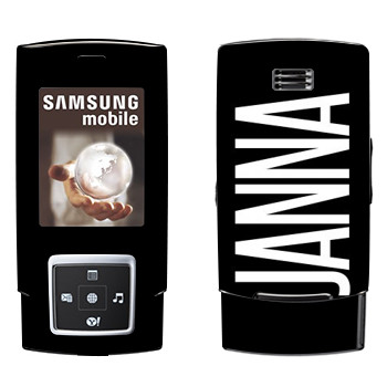   «Janna»   Samsung E950