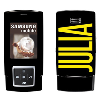   «Julia»   Samsung E950