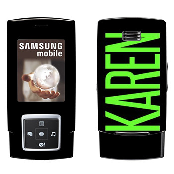   «Karen»   Samsung E950