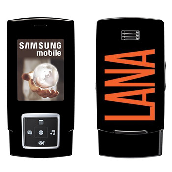   «Lana»   Samsung E950