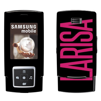   «Larisa»   Samsung E950