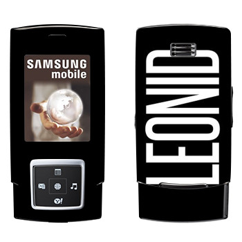   «Leonid»   Samsung E950