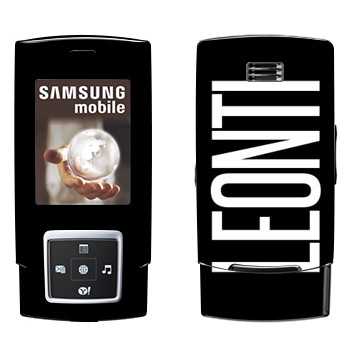   «Leonti»   Samsung E950