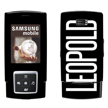   «Leopold»   Samsung E950