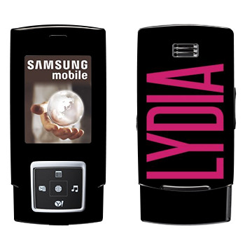   «Lydia»   Samsung E950