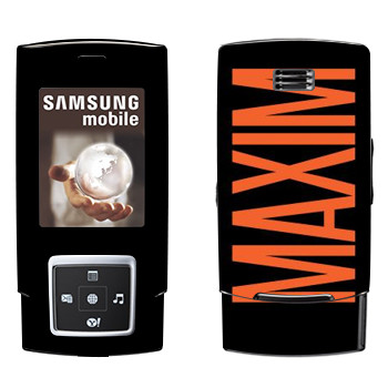  «Maxim»   Samsung E950