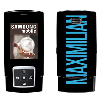   «Maximilian»   Samsung E950