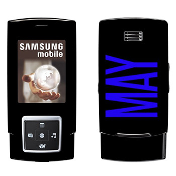  «May»   Samsung E950