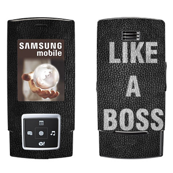   « Like A Boss»   Samsung E950