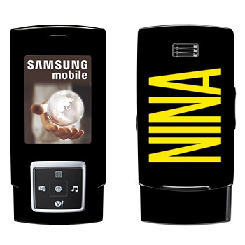   «Nina»   Samsung E950